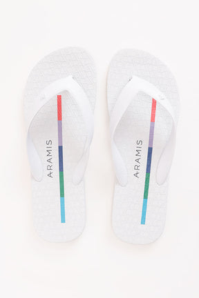 CHINELO ARAMIS COLOR STRIPE BRANCO