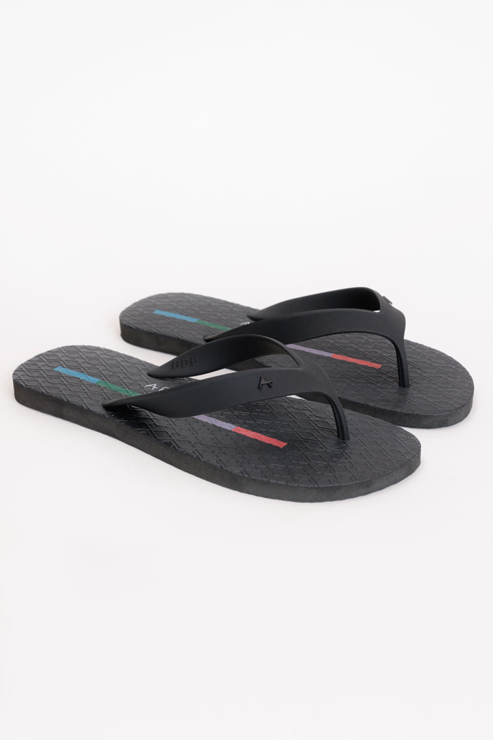 CHINELO ARAMIS COLOR STRIPE PRETO