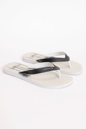 CHINELO ARAMIS PALMS OFF WHITE