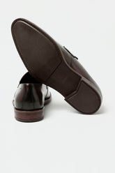 MOCASSIM SOCIAL GRAVATA COURO WHISKY