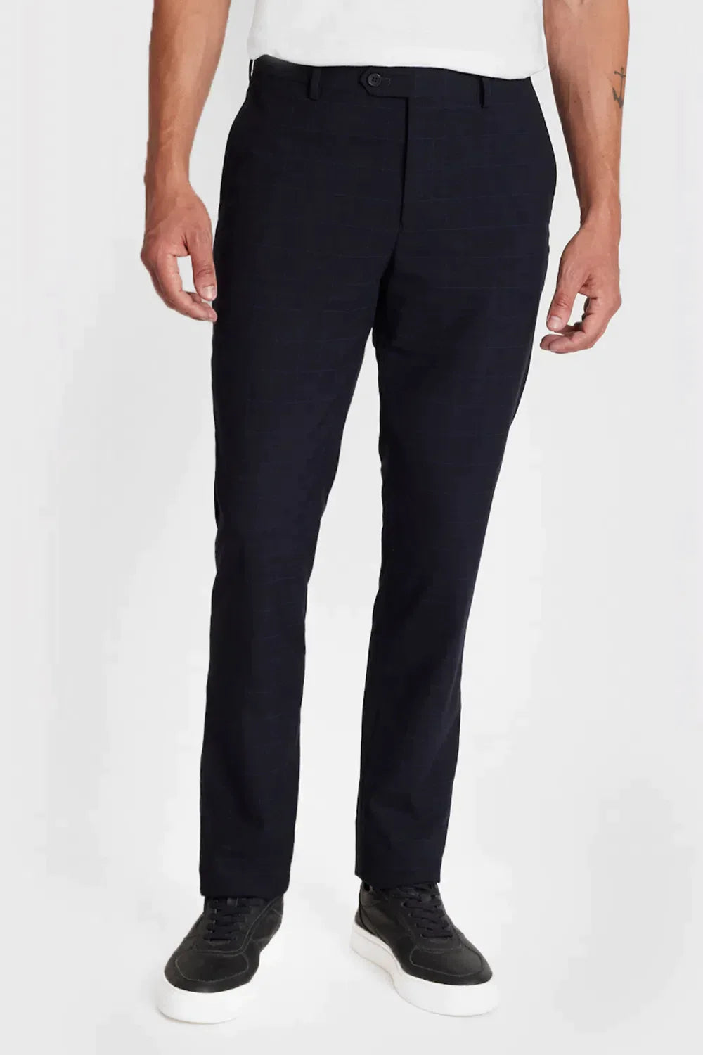 CALÇA ALFAIATARIA PV XADREZ PRETO