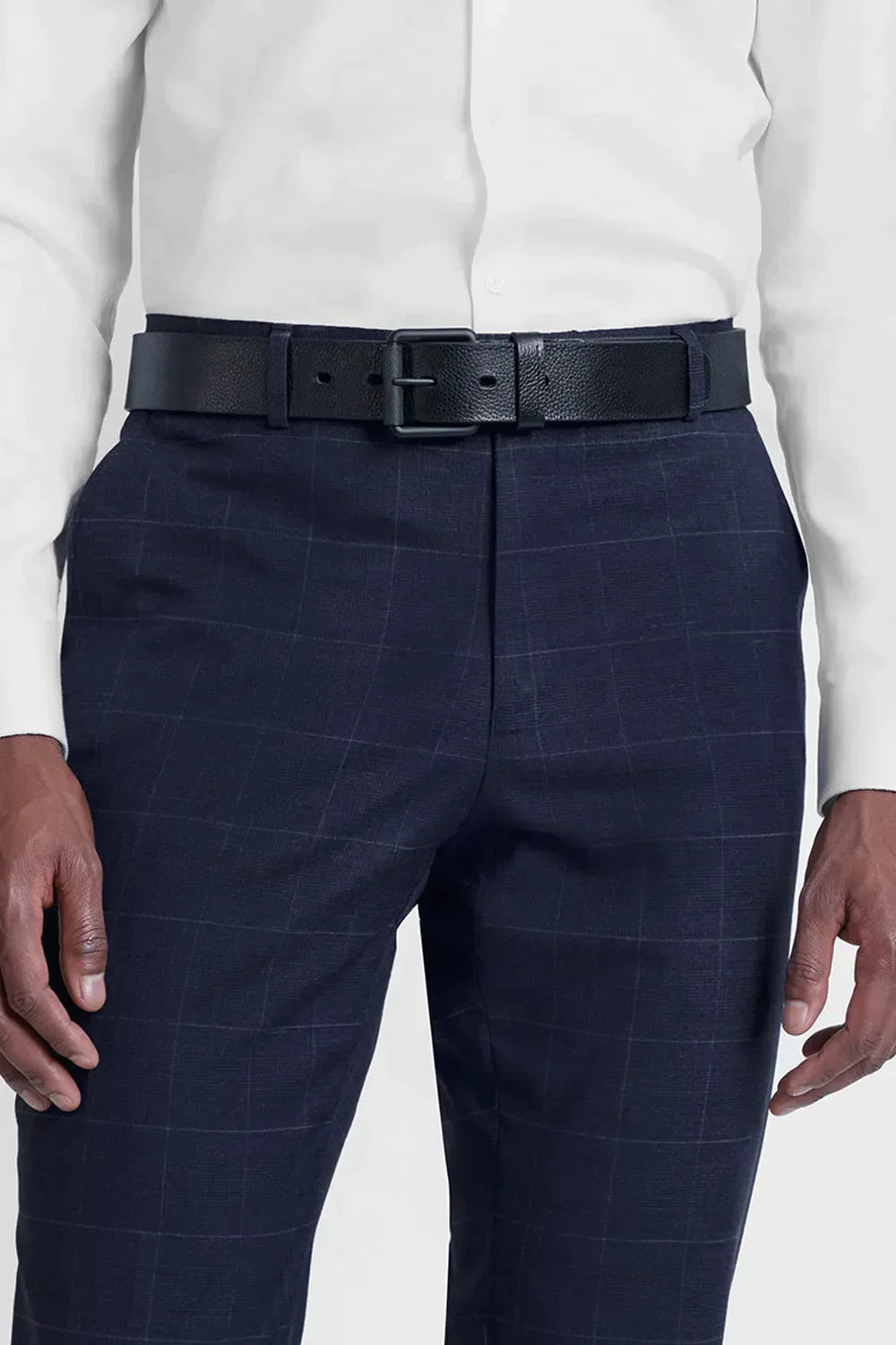 CINTO COURO INDUS PRETO