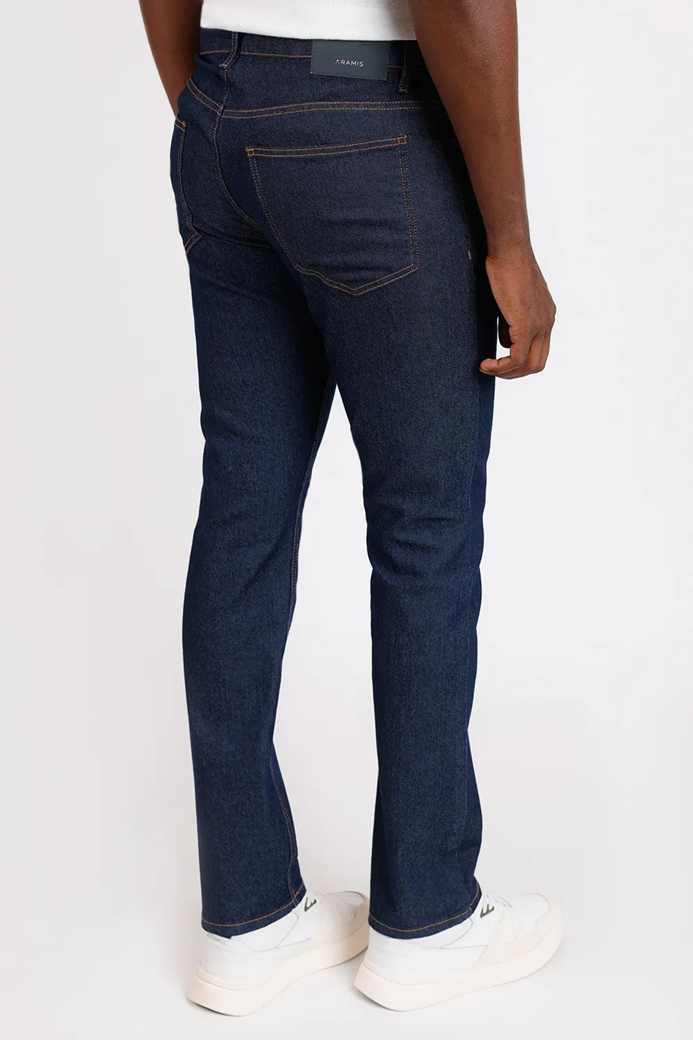 CALÇA JEANS REGULAR AZUL ESCURO