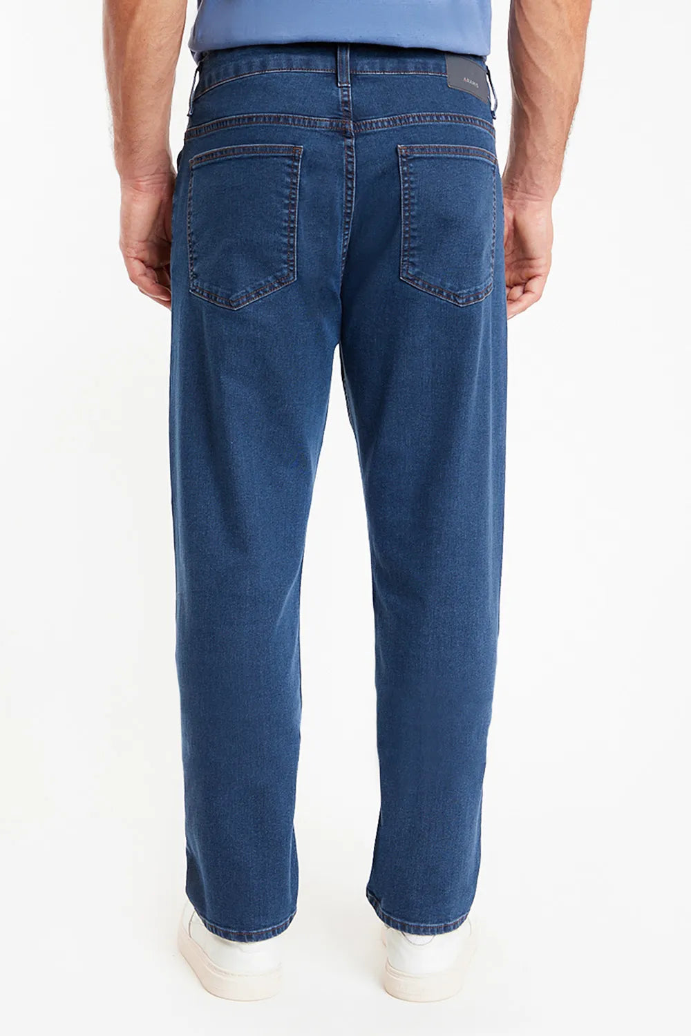 CALÇA JEANS REGULAR ESCURA AZUL