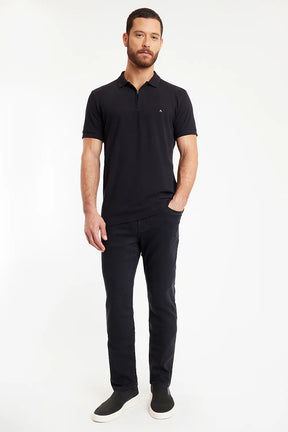 CALÇA JEANS REGULAR BLACK PRETO