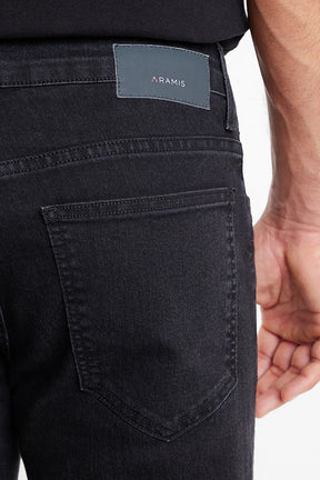 CALÇA JEANS REGULAR BLACK PRETO