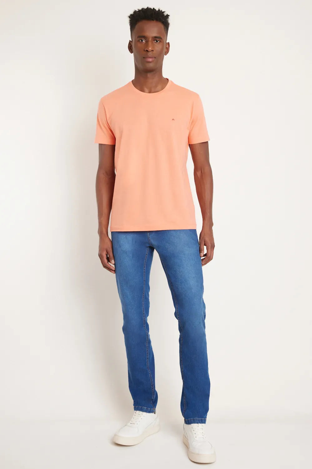 CALÇA JEANS SLIM BLUE AZUL