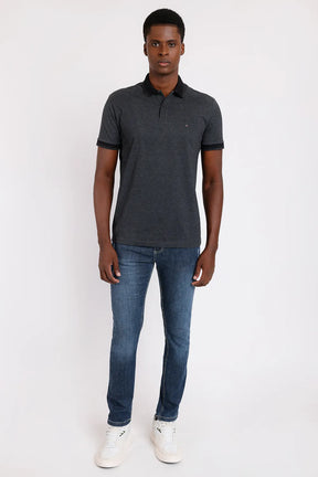 CALÇA JEANS SLIM PUÍDOS AZUL