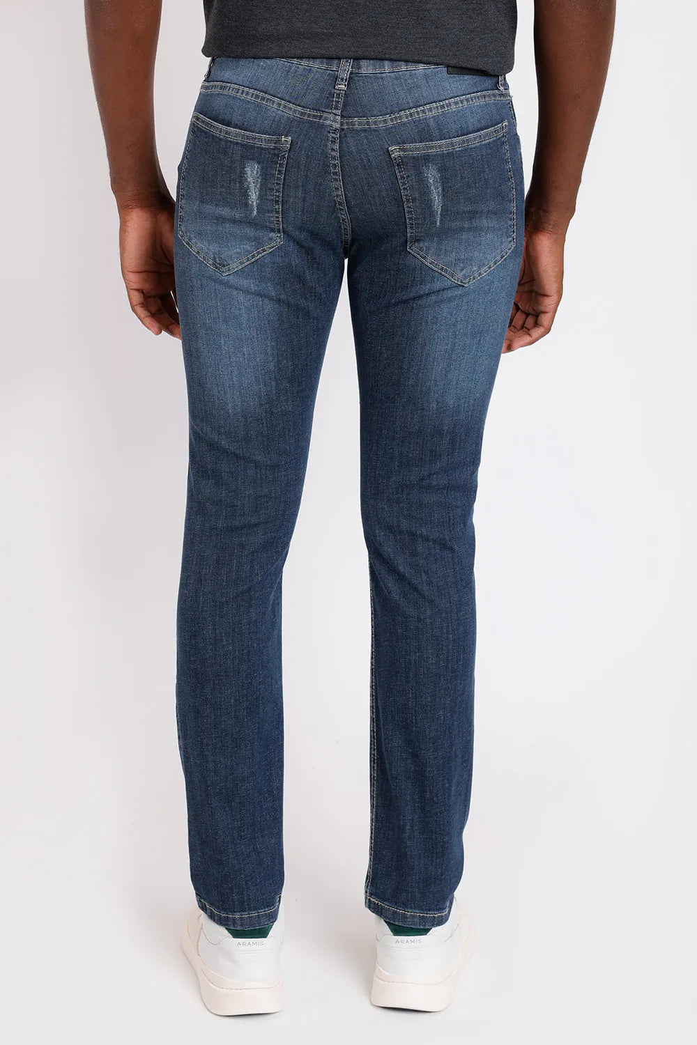CALÇA JEANS SLIM PUÍDOS AZUL
