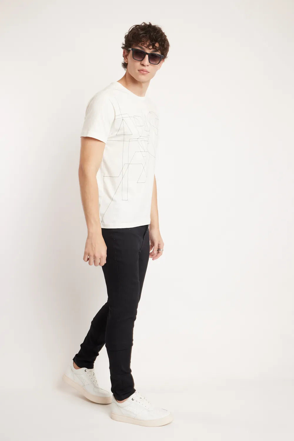 CALÇA JEANS SKINNY BLACK PRETO