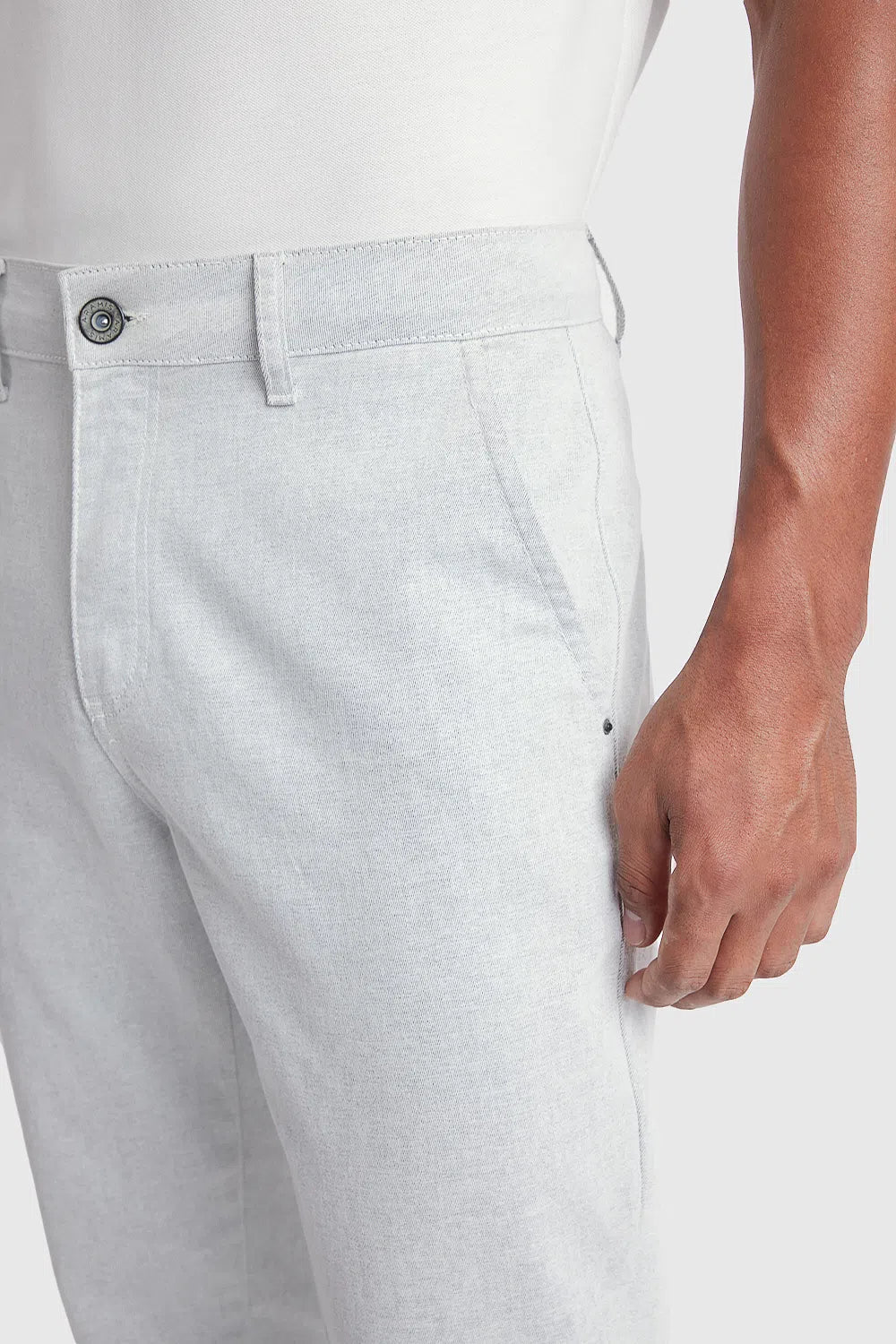 CALÇA CHINO BOLSO FACA MOLINE BRANCO