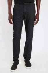 CALÇA CHINO BOLSO FACA MOLINE PRETO