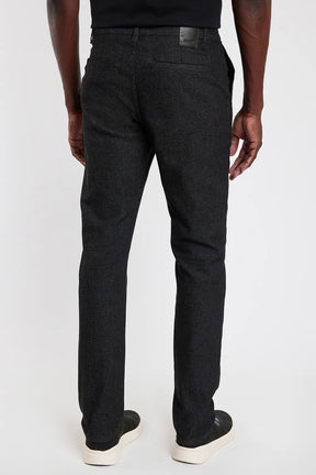 CALÇA CHINO BOLSO FACA MOLINE PRETO