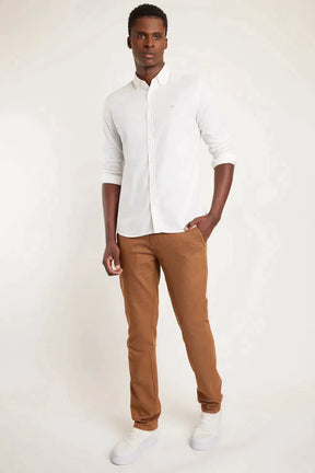 CALÇA CHINO BOLSO FACA MOLINE CARAMELO