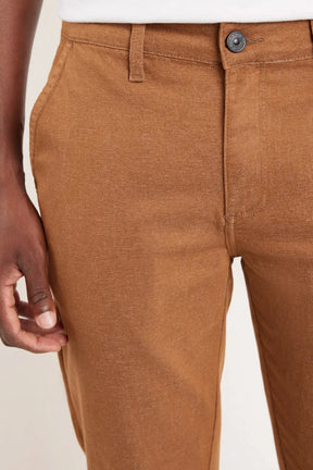 CALÇA CHINO BOLSO FACA MOLINE CARAMELO
