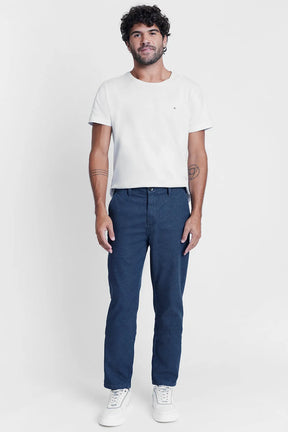 CALÇA CHINO BOLSO FACA MOLINE INDIGO