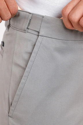 CALÇA CHINO MOOVEX CINZA