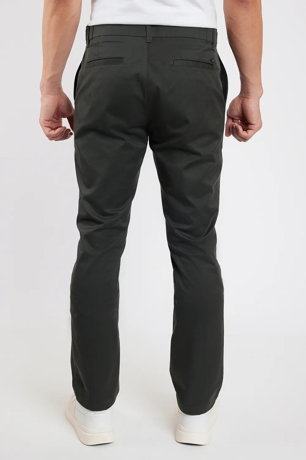 CALÇA CHINO MOOVEX VERDE ESCURO