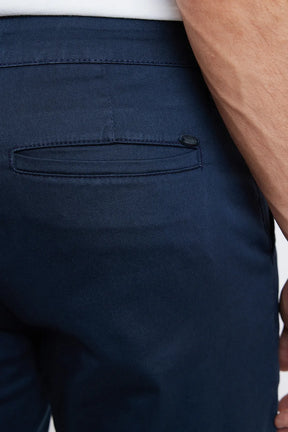 CALÇA COLOR CHINO CLÁSSICA MARINHO