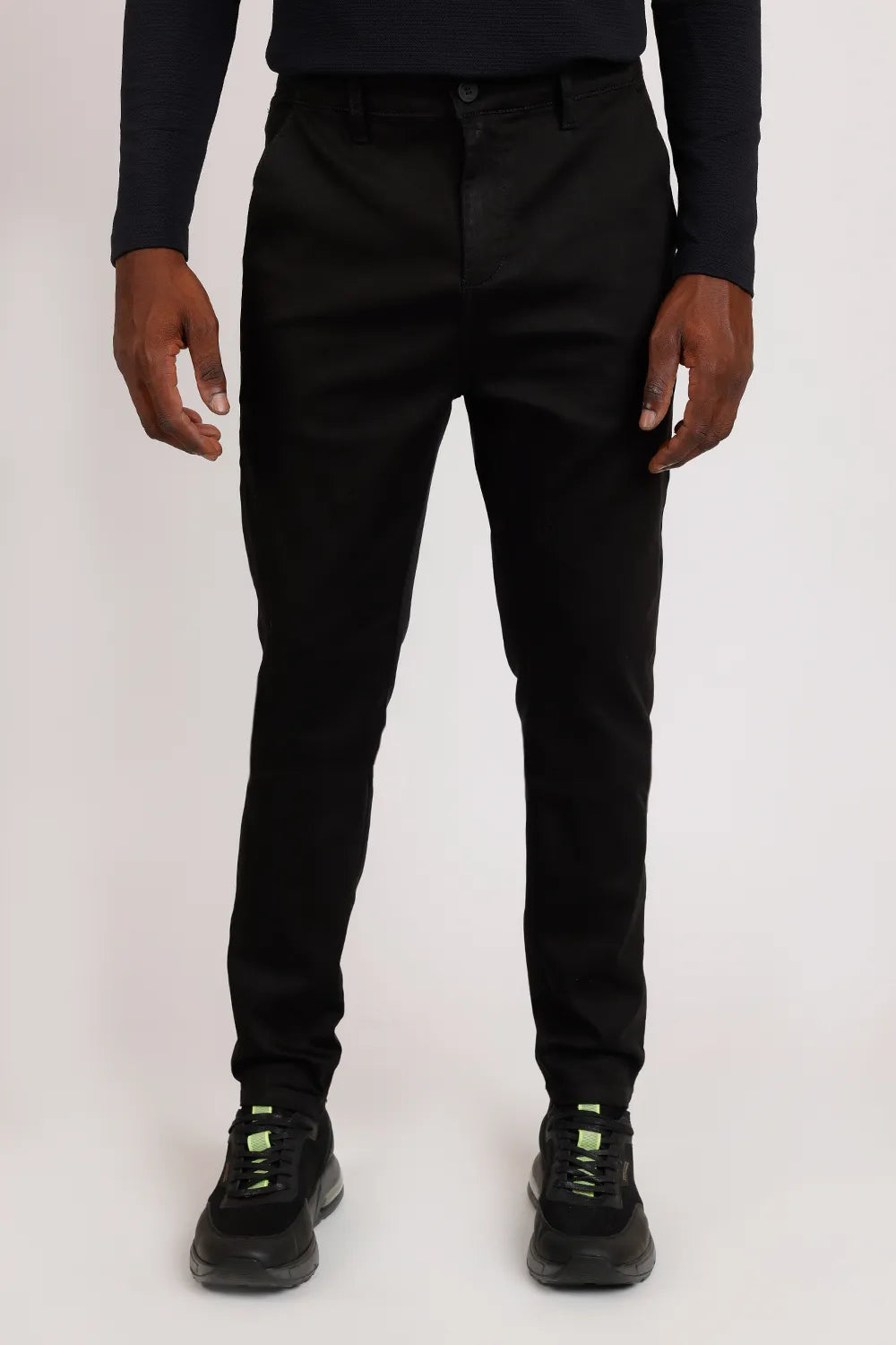 CALÇA CHINO SKINNY ANTI ODOR PRETO