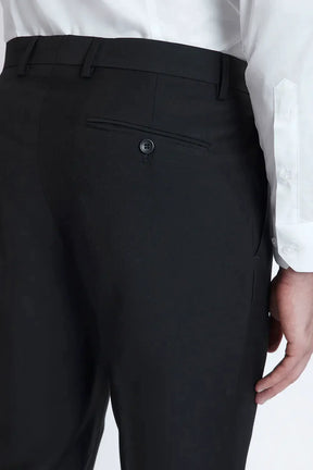 COSTUME REGULAR POLIVISCOSE PRETO