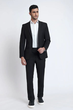 COSTUME REGULAR POLIVISCOSE PRETO