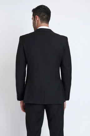 COSTUME REGULAR POLIVISCOSE PRETO