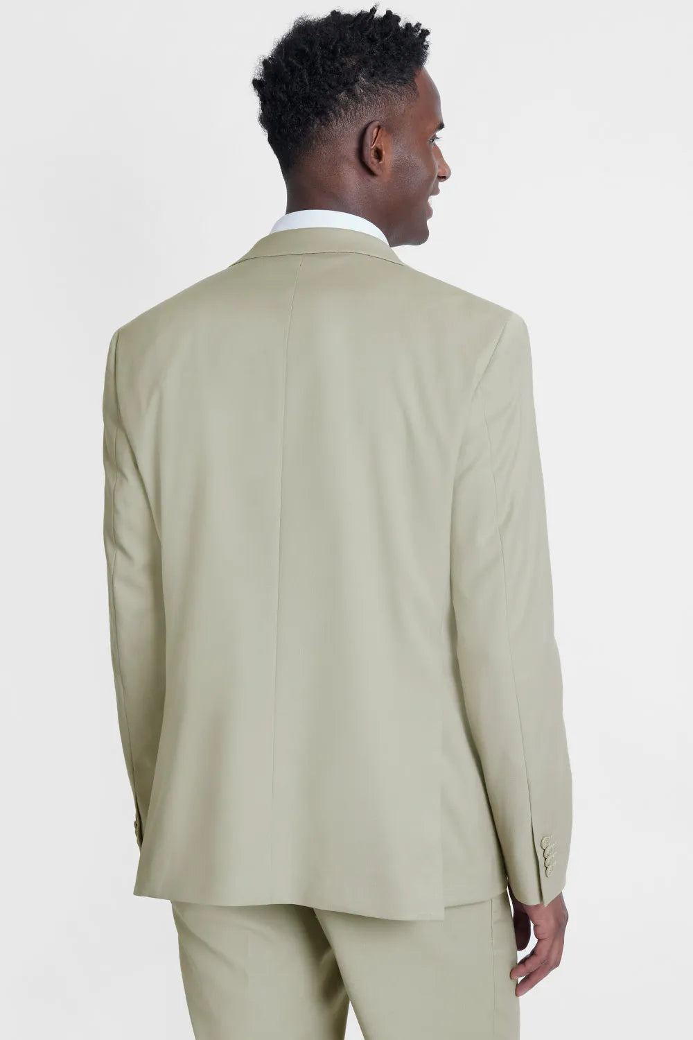 COSTUME SUPER SLIM DE POLIÉSTER E VISCOSE COM ELASTANO AREIA