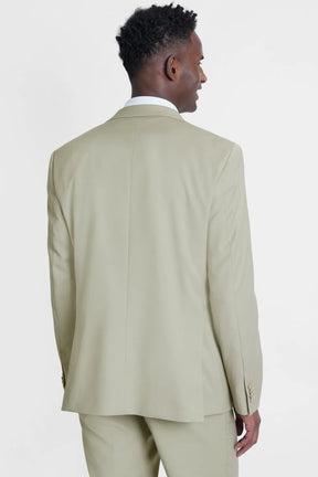 COSTUME SUPER SLIM DE POLIÉSTER E VISCOSE COM ELASTANO AREIA