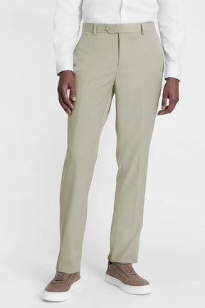 COSTUME SUPER SLIM DE POLIÉSTER E VISCOSE COM ELASTANO AREIA