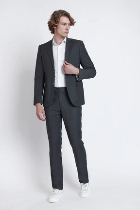 COSTUME SUPER SLIM DE POLIÉSTER E VISCOSE COM ELASTANO CHUMBO