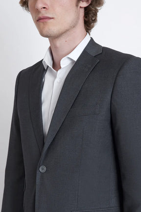 COSTUME SUPER SLIM DE POLIÉSTER E VISCOSE COM ELASTANO CHUMBO