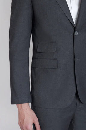 COSTUME SUPER SLIM DE POLIÉSTER E VISCOSE COM ELASTANO CHUMBO