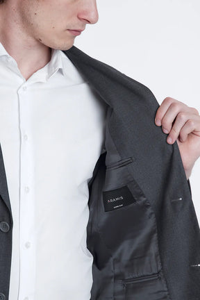 COSTUME SUPER SLIM DE POLIÉSTER E VISCOSE COM ELASTANO CHUMBO