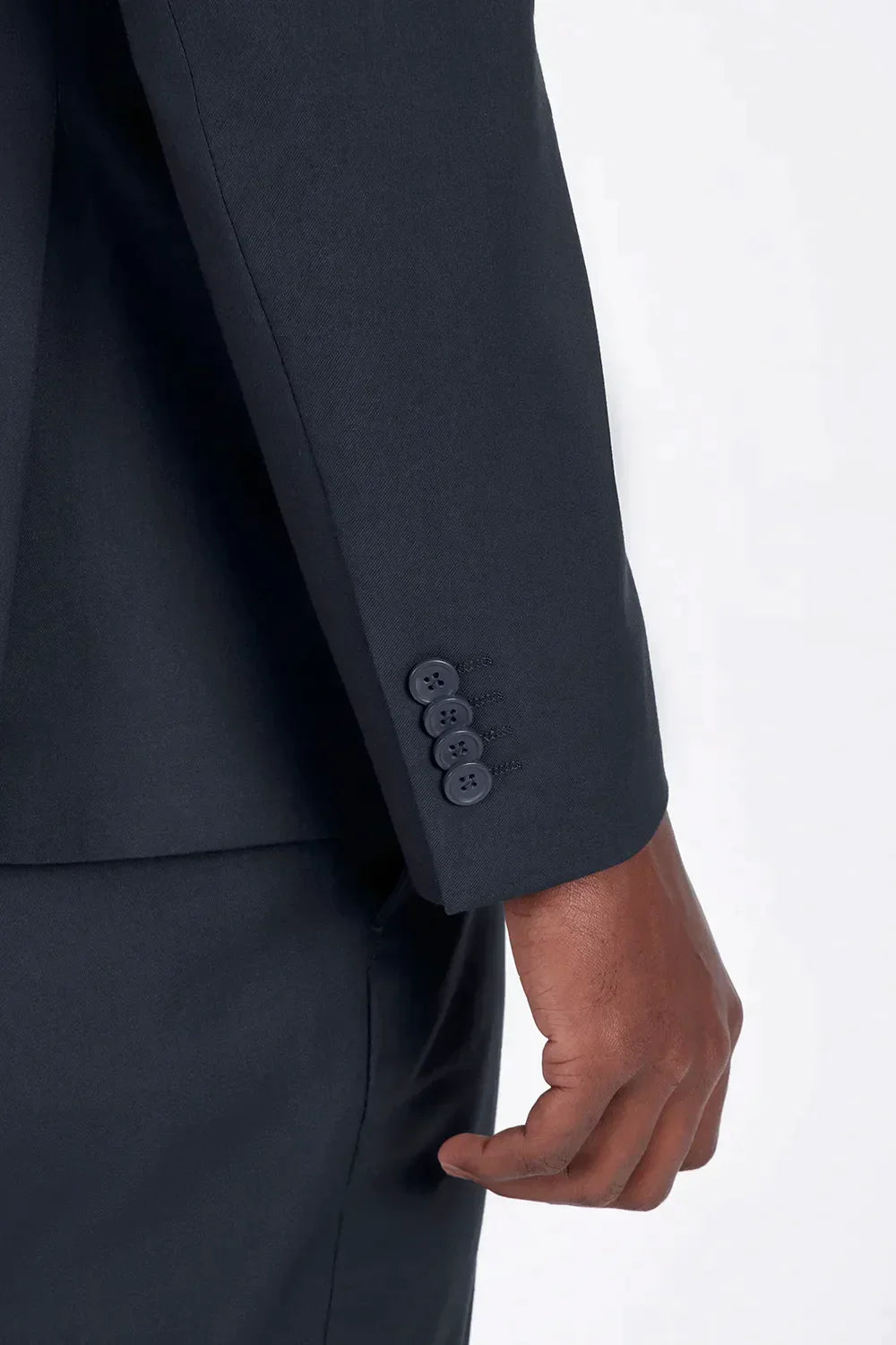 COSTUME SUPER SLIM DE POLIÉSTER E VISCOSE COM ELASTANO AZUL