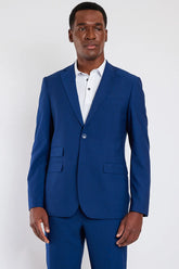 COSTUME FALSO LISO SLIM AZUL BIC