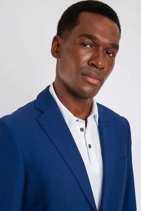 COSTUME FALSO LISO SLIM AZUL BIC