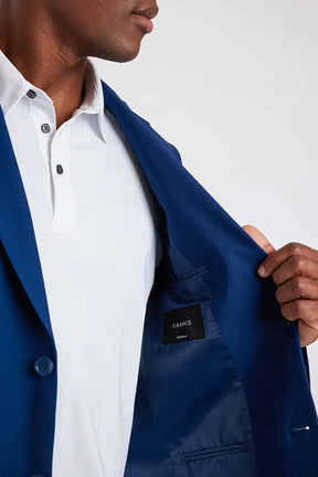 COSTUME FALSO LISO SLIM AZUL BIC