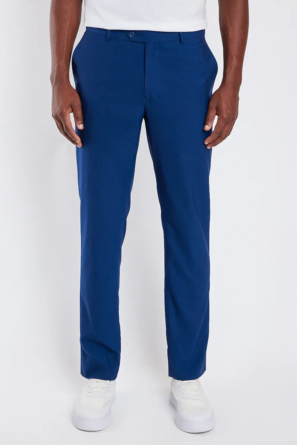 COSTUME FALSO LISO SLIM AZUL BIC