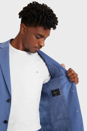 COSTUME FALSO LISO SUPER SLIM AZUL CLARO