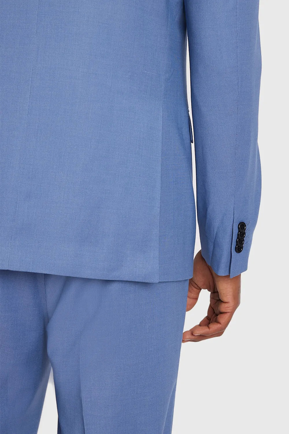 COSTUME FALSO LISO SUPER SLIM AZUL CLARO