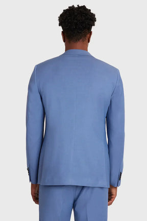 COSTUME FALSO LISO SUPER SLIM AZUL CLARO