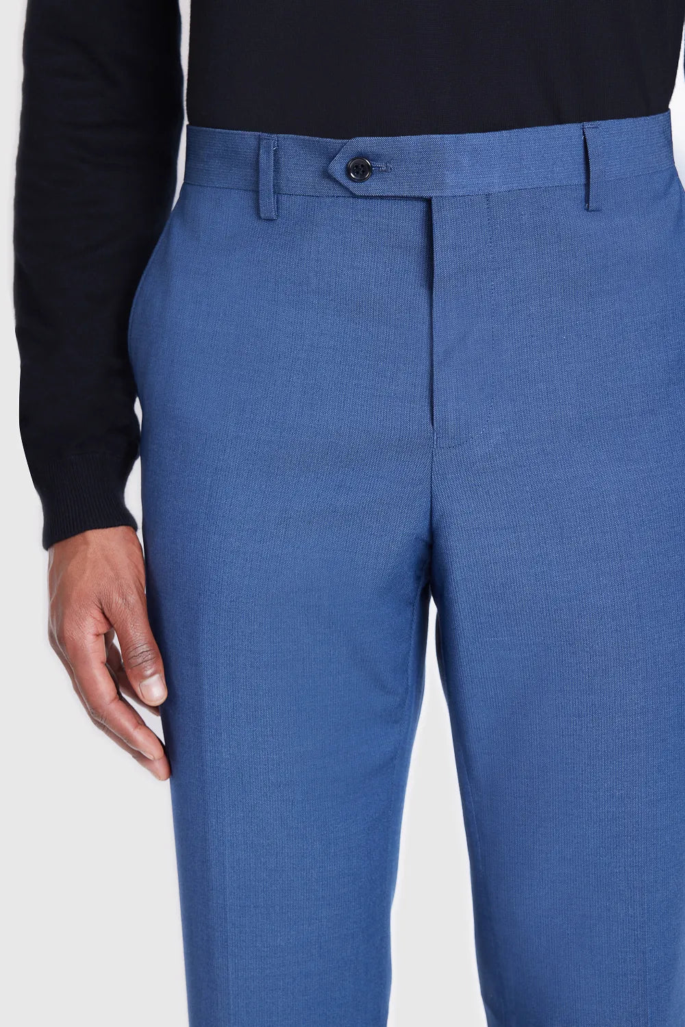 COSTUME FALSO LISO SUPER SLIM MARINHO