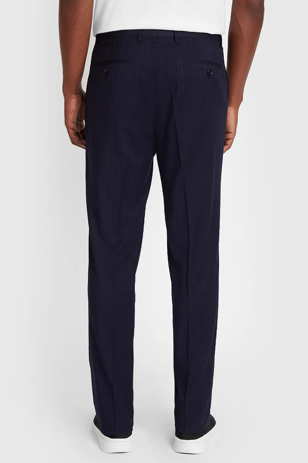 COSTUME RISCA DE GIZ SUPER SLIM MARINHO