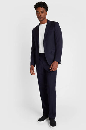 COSTUME RISCA DE GIZ SUPER SLIM MARINHO