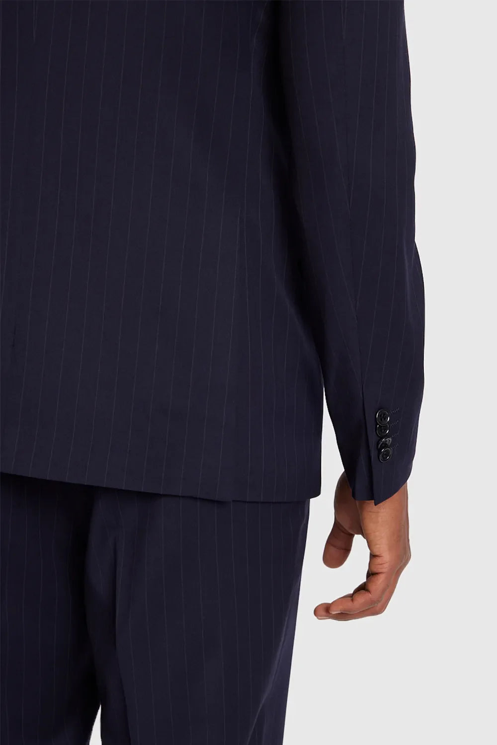 COSTUME RISCA DE GIZ SUPER SLIM MARINHO