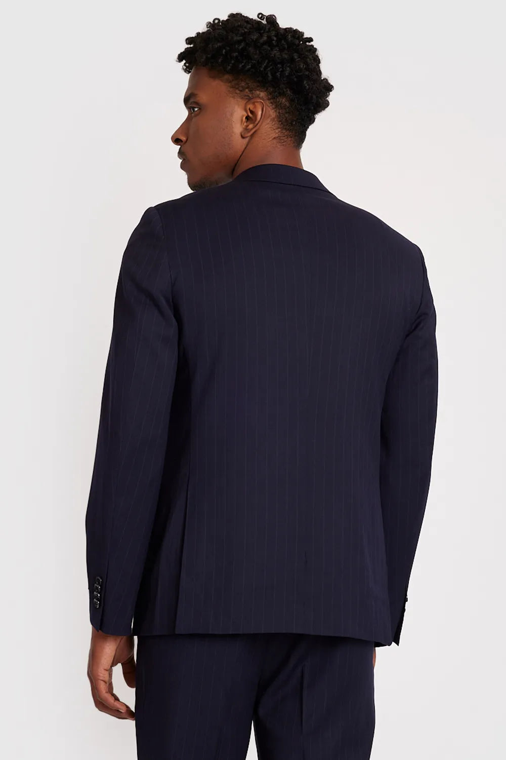 COSTUME RISCA DE GIZ SUPER SLIM MARINHO