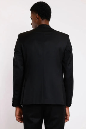 COSTUME LÃ SUPER SLIM FALSO LISO PRETO