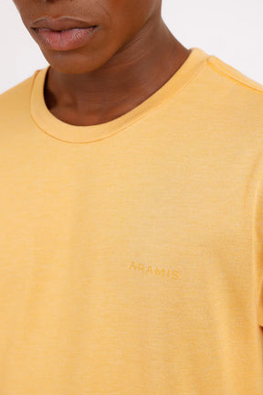 CAMISETA MANGA CURTA LISA ECO AMARELO MANGO 113