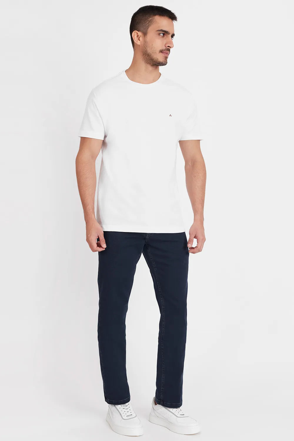 CAMISETA MANGA CURTA PIQUET BRANCO